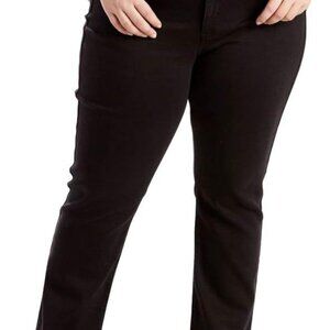 Women's Classic Straight Jeans Plus Size